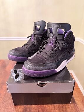 Air Jordan Spiz'ike Court Purple – Size 11 (Style 315371-051)